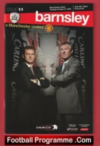 Barnsley v Manchester United 2009 Man Utd