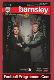 Barnsley v Manchester United 2009 Man Utd