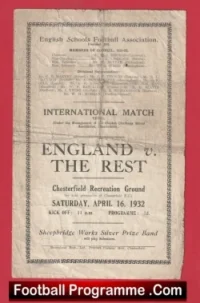 England Schoolboys v The Rest 1932 – Denis Compton