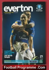Everton v Manchester United 2010 – Man Utd