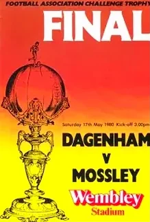 Mossley v Dagenham 1980 – FA Challenge Trophy Cup Final Wembley