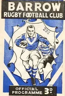 Barrow Rugby v Whitehaven 1962