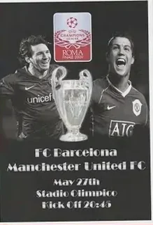 Barcelona v Manchester United 2009 – European Cup Final Pirate 2