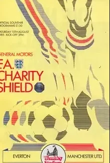 Manchester United v Everton 1985 – Charity Shield – Man Utd