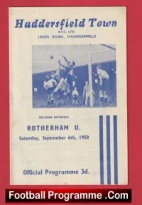 Huddersfield Town v Rotherham United 1958 – Denis Law