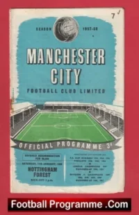 Manchester City v Nottingham Forest 1958 – Man City
