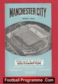 Manchester City v Southampton 1960 – Man City