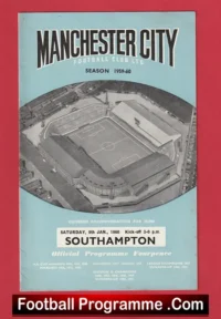 Manchester City v Southampton 1960 – Man City