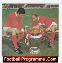 Manchester United England Bobby Charlton Jim Ryan Signed Picture