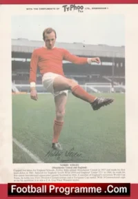 Manchester United Nobby Stiles Typhoo Tea Picture Man Utd