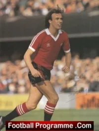 Manchester United Sammy McIlroy Autographed Signed Picture Man Utd