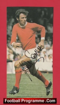 Manchester United Signed Picture David Sadler Player Man Utd