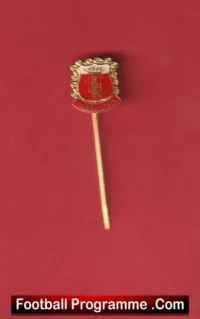 Manchester United Small Shield Stick Pin Badge Man Utd Vintage