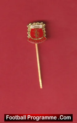 Manchester United Small Shield Stick Pin Badge Man Utd Vintage football memorabilia