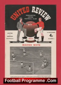 Manchester United v Arsenal 1952 – United Review Champions v Champions
