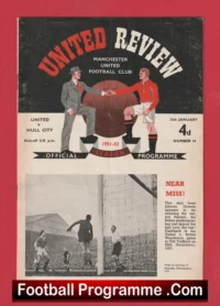 Manchester United v Hull City 1952 – United Review FA Cup