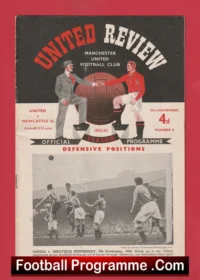 Manchester United v Newcastle United 1952 – United Review Cup Holders
