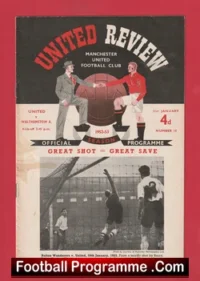 Manchester United v Walthamstow Avenue 1953 – United Review FA Cup