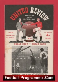 Manchester United v Walthamstow Avenue 1953 – United Review FA Cup