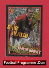 Manchester United Wayne Rooney Autographed Signed Football Sticker