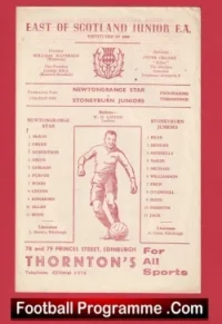 Newtongrange Star v Stoneyburn Juniors 1950 – Tynecastle Park