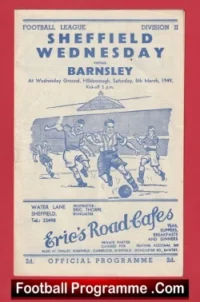 Sheffield Wednesday v Barnsley 1949 – 1940s