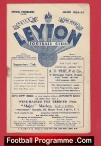 Southall v Walthamstow Avenue 1936 – London Senior Cup Leyton