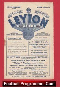 Southall v Walthamstow Avenue 1936 – London Senior Cup Leyton
