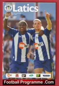 Wigan Athletic v Manchester United 2009 Man Utd