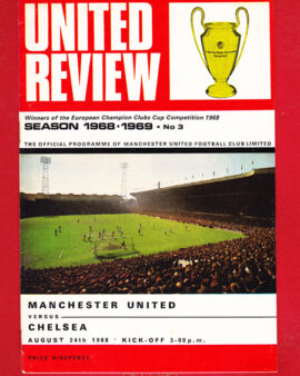 Manchester United v Chelsea 1968