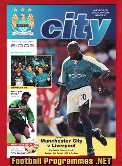 Manchester City v Liverpool 1999
