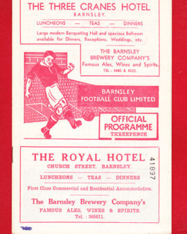 Barnsley v Stoke City 1956