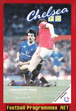 Chelsea v Manchester United 1988 – Arthur Albiston Last Match