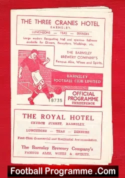 Barnsley v Doncaster Rovers 1956