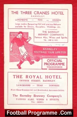 Barnsley v Middlesbrough 1956 – Includes Newspaper Article