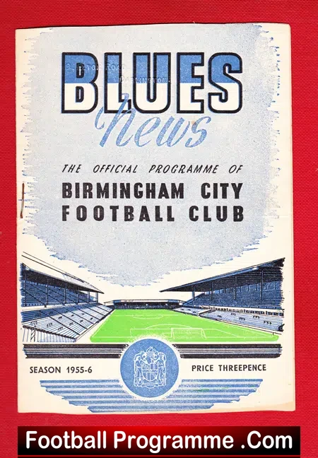 Birmingham City v Bolton Wanderers 1956