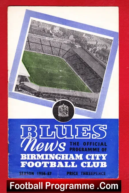 Birmingham City v Luton Town 1956