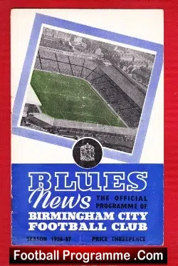 Birmingham City v Luton Town 1956