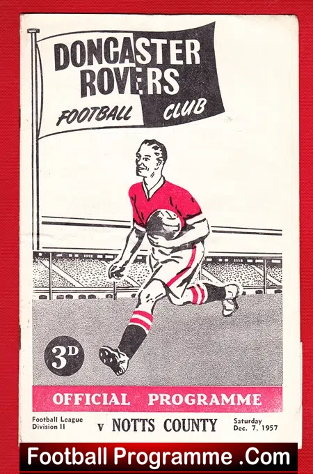 Doncaster Rovers v Notts County 1957