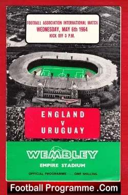 England v Uruguay 1964 – George Cohen Debut