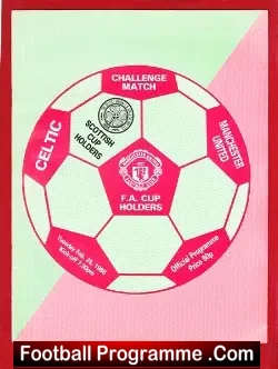 Glasgow Celtic v Manchester United 1986 – Challenge Match