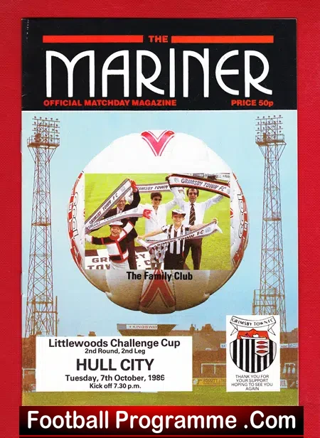 Grimsby Town v Hull City 1986