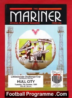 Grimsby Town v Hull City 1986