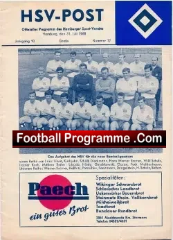 Hamburg v Manchester United 1968 – in Germany