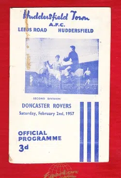 Huddersfield Town v Doncaster Rovers 1957 – to clear