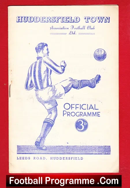 Huddersfield Town v Sheffield United 1953