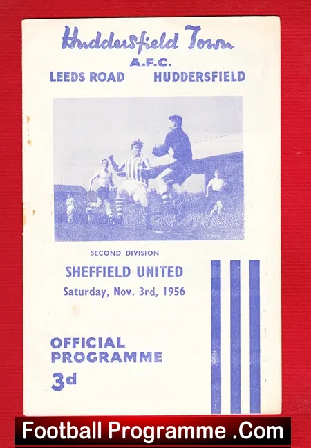 Huddersfield Town v Sheffield United 1956
