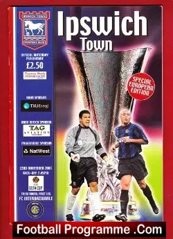 Ipswich Town v Inter Milan 2001 – Ronaldo at Portman Road