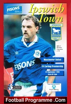 Ipswich Town v Manchester United 1994