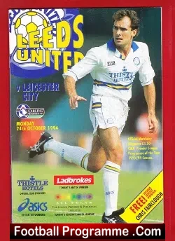 Leeds United v Leicester City 1994